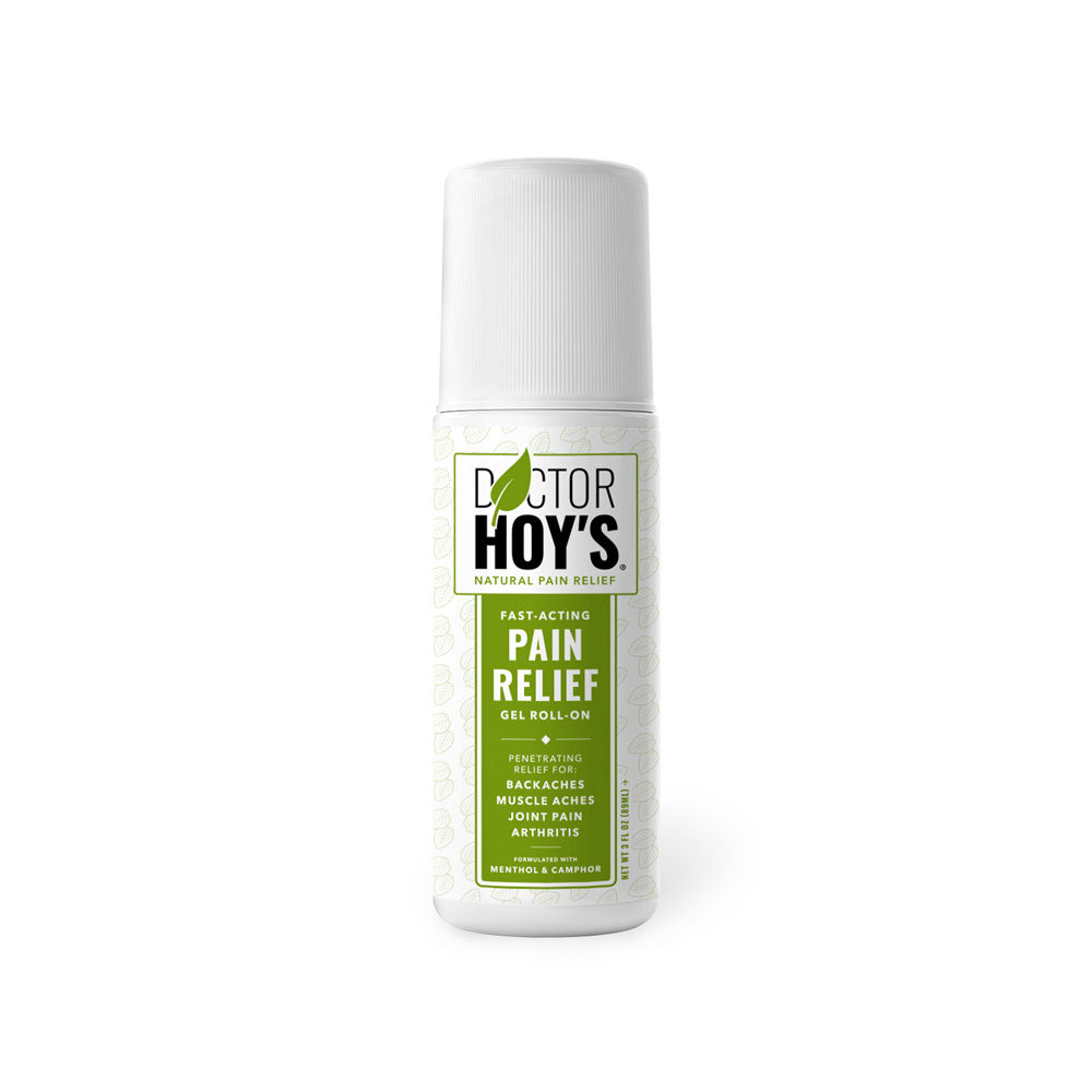 Pain Relief Gel (3 oz. Roll-on)  Doctor Hoy's –