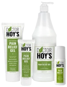 Doctor Hoy's™ Professional Pain Relief Gel | Topical Pain Relief Gel with Menthol, Anti-Inflammatory & Relieves Soreness (Non-Case QTY)