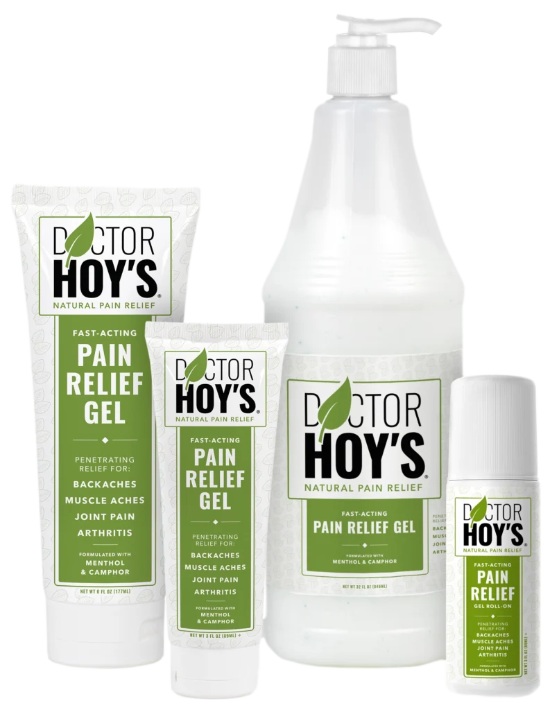 Doctor Hoy's™ Professional Pain Relief Gel | Topical Pain Relief Gel with Menthol, Anti-Inflammatory & Relieves Soreness (Non-Case QTY)