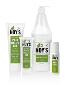 32 oz. Pump Pain Relief Gel | Case of 4 | Topical Pain Relief Gel with Menthol, Anti-Inflammatory & Relieves Soreness