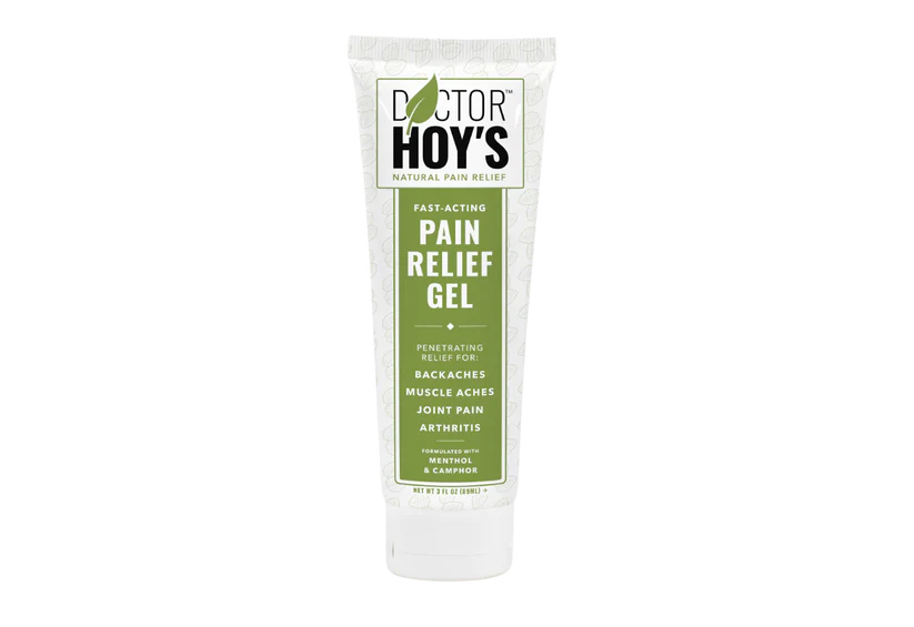 3 oz. Flip Top Tube Pain Relief Gel | Case of 24 | Topical Pain Relief Gel with Menthol, Anti-Inflammatory & Relieves Soreness